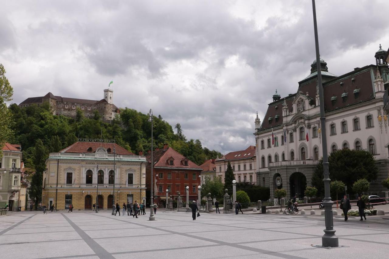 Central Apartments With Parking Ljubljana Luaran gambar